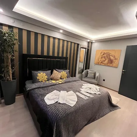 아파트 A Fantastic And Luxurious In Sisli *